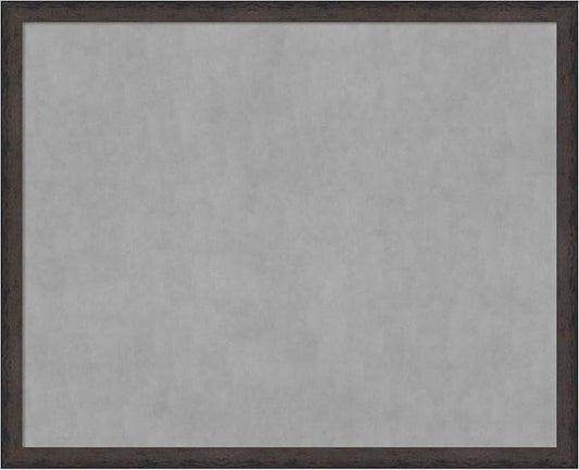 Amanti Art Black Framed Magnetic Board 35x43 X-Large Vision Board by AmantiArt