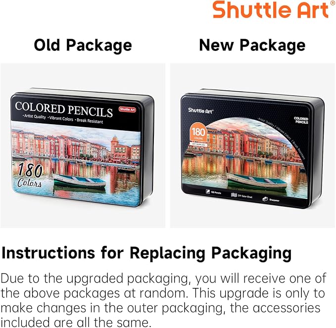 Shuttle Art 180 Coloring Pencils - Image 9