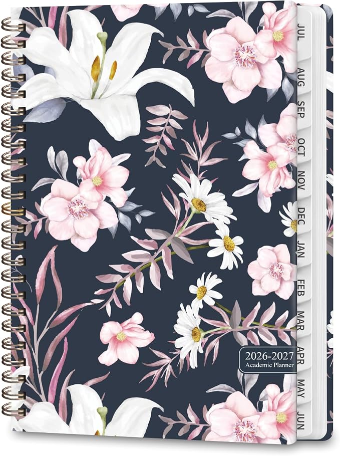 Planner 2026-2027, Weekly and Monthly Academic Planner, July 2026 by VALOME