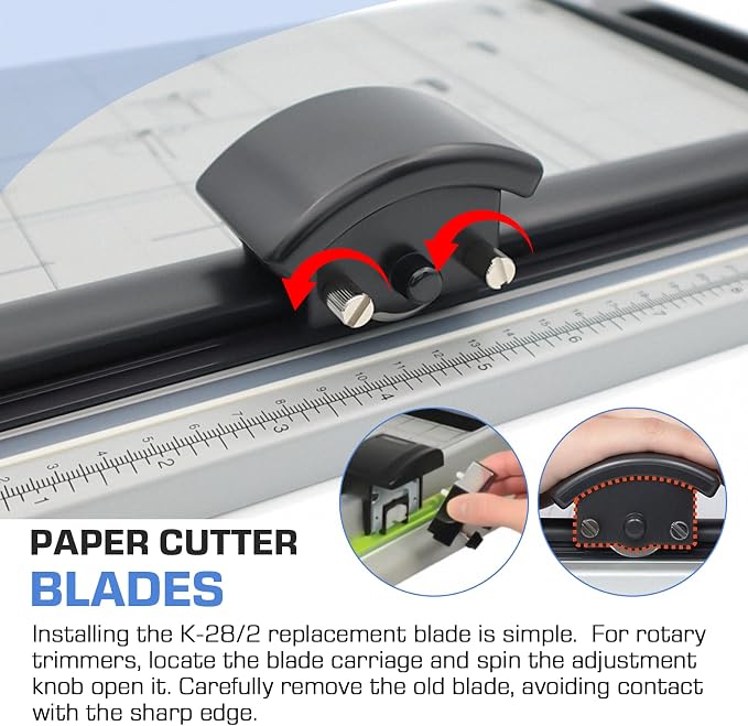 K-28/2 Replacement Straight Blades - Image 3