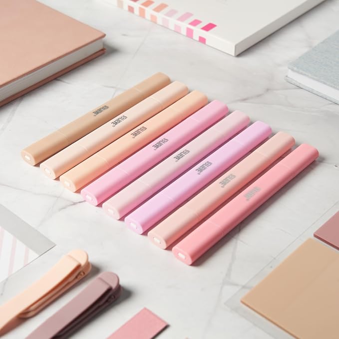 BLIEVE Bible Highlighters No Bleed Through, Pastel Colors, Dual Tip, 8 Pack | - Image 3
