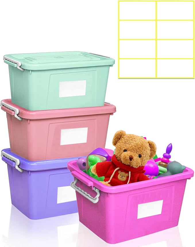 180 PCS Labels for Storage Bins, 2” X 4” Removable Labels for Storage Bins | by Unknown