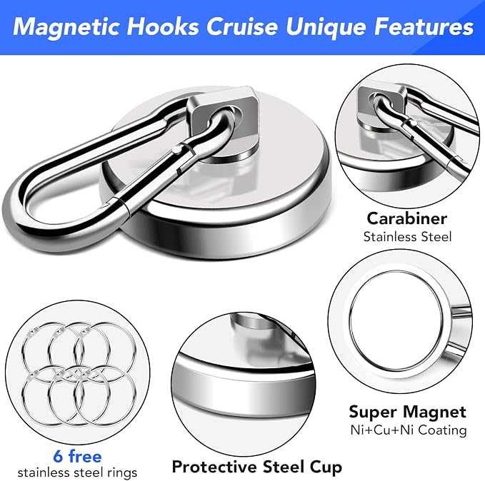 LOVIMAG Magnetic Hooks Carabiner - Image 3