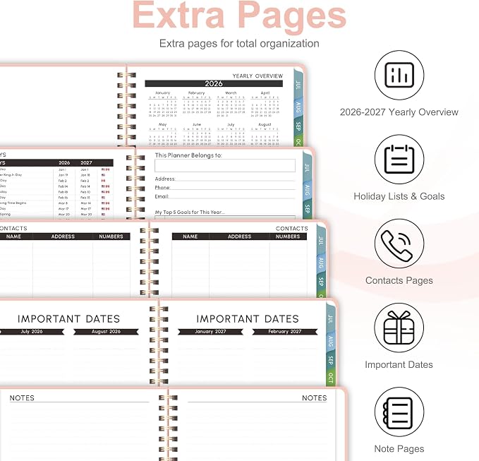Planner 2026-2027, Weekly and Monthly Academic Planner, July 2026 - Image 5