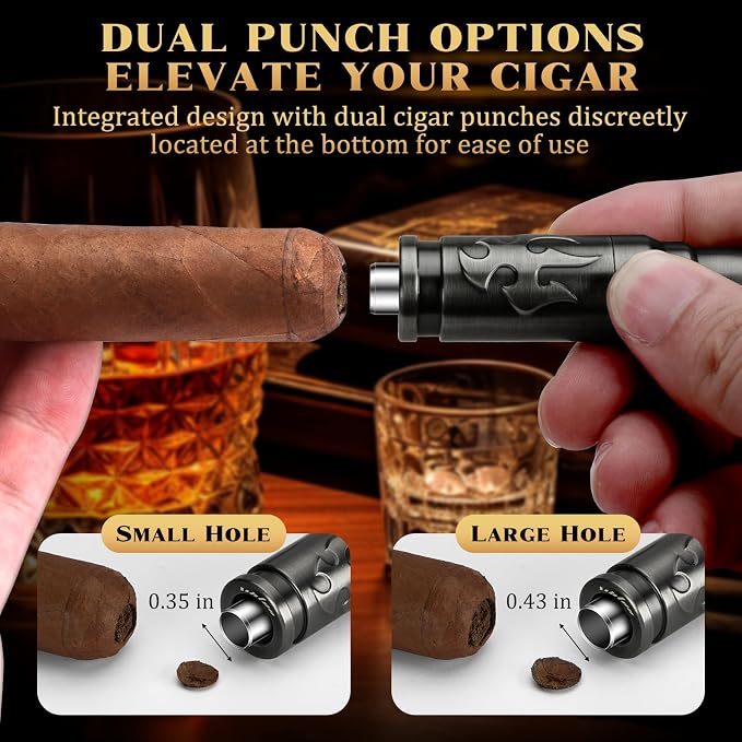 LIHTUN Portable Cigar Punch Cutter - Image 4