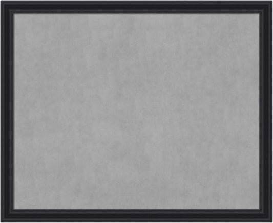 Amanti Art Black Framed Magnetic Board 36x44 X-Large Vision Board by AmantiArt