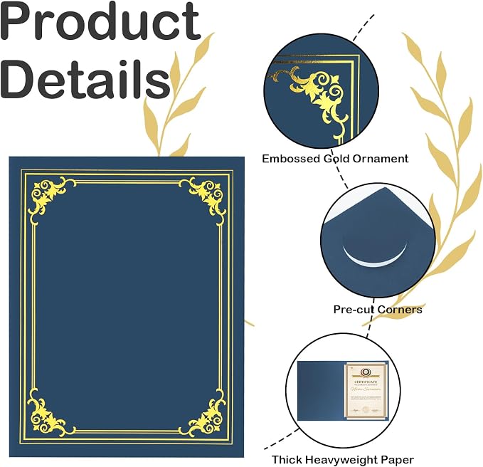 30 Packs Certificate Holders, Diploma Holders, Certificate Folders - Image 3