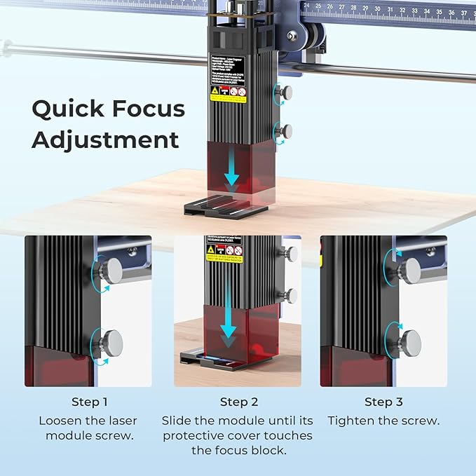 Creality Falcon 10W Laser Engraver Machine with Honeycomb Laser Bed 500x500, 10000mm/min, 0.06mm Laser Cutter for Wood, Acrylic, and Metal, Easy Setup, Ready to Work Out of The Box-DeskLoop Office