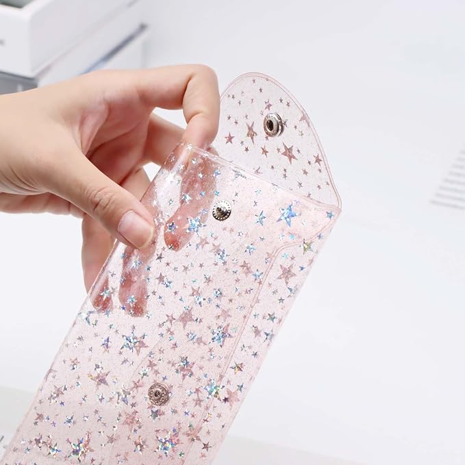 NatSumeBasics 6-Tab Pink Cash Envelope Stuffing Wallet - Image 4