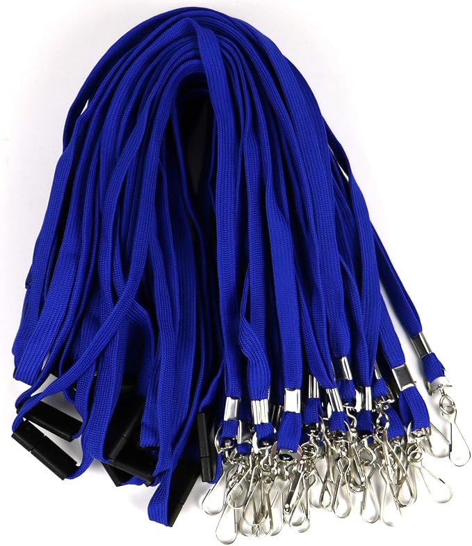 Safety Breakaway Lanyard with J-Hook Flat Lanyards - Image 5