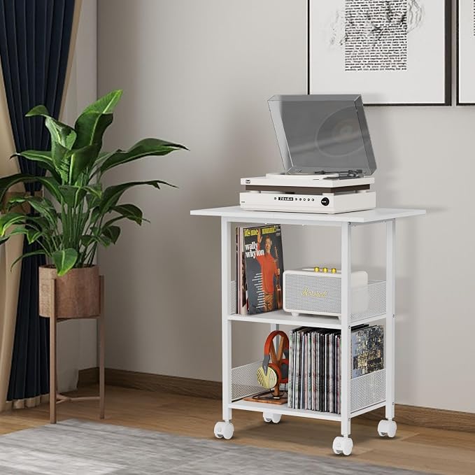 BOHDK Printer Stand, 3-Tier Industrial Large Printer Table - Image 6