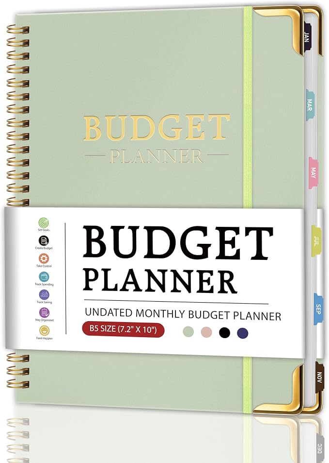 Budget Planner - Monthly Budget Book by KamoyPlanner