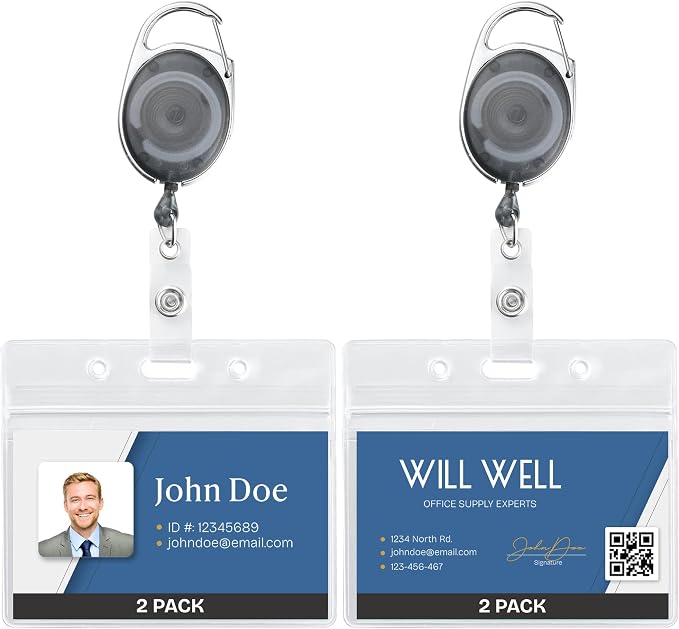 Will Well ID Badge Holders by WillWell