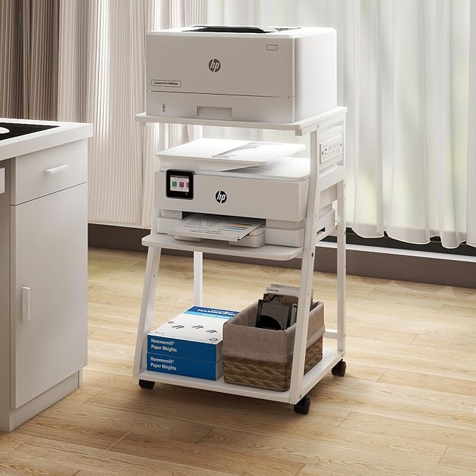 Natwind 3 Tier Printer Stand, 19.7"x15.7", - Image 6