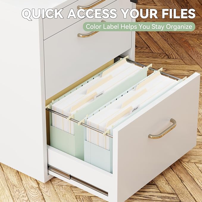 Extra Capacity Plastic Hanging File Folders Legal Size, 6 Pack Reinforced Legal - Image 5