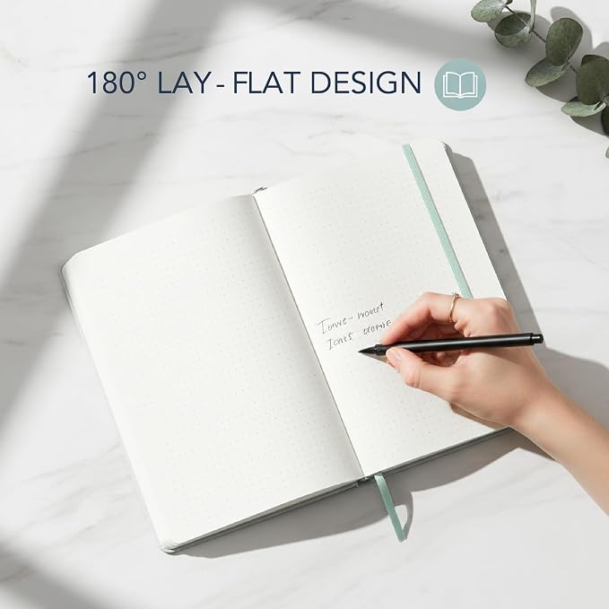 Mr. Pen- Dotted Journal Notebook, A5 Medium Size | 160 Pages, Fabric Hardcover - Image 4