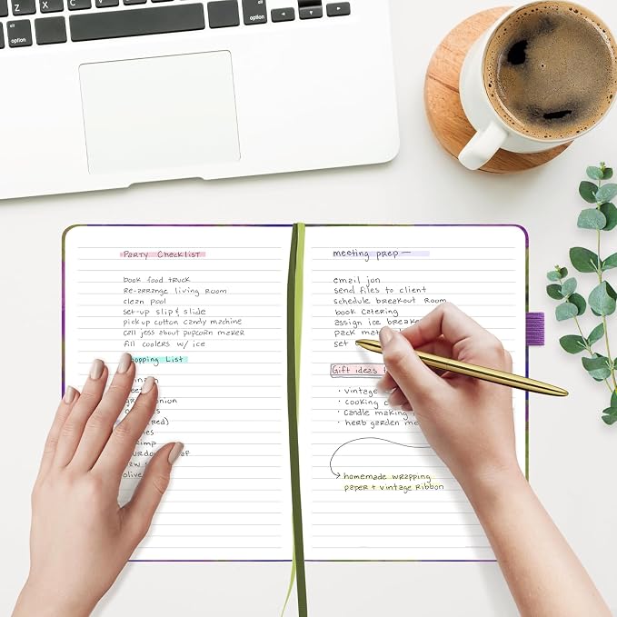 &And Per Se Lined Hardcover Notebook – A5 5.7"x8" College Ruled, 160 Pages - Image 6