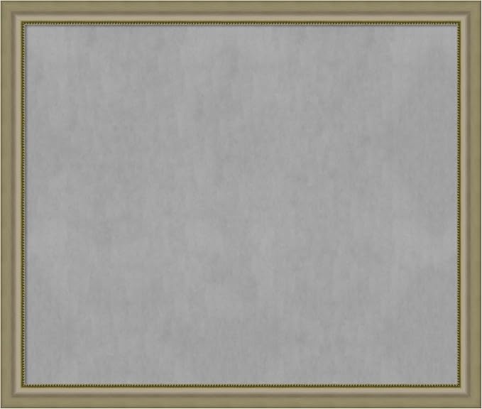 Amanti Art Silver Framed Magnetic Board 45x53 Oversize Vision Board by AmantiArt