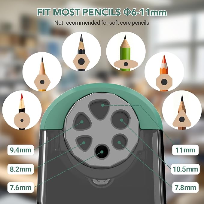 AFMAT Electric Pencil Sharpener - Image 2