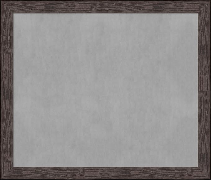 Amanti Art Black Framed Magnetic Board 46x54 Oversize Vision Board by AmantiArt