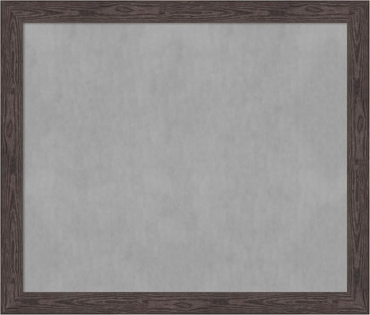 Amanti Art Black Framed Magnetic Board 46x54 Oversize Vision Board by AmantiArt