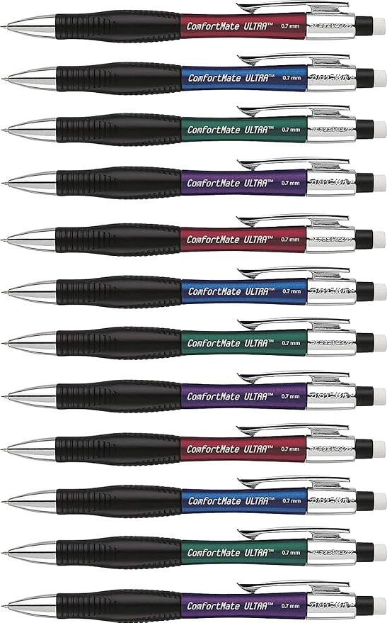 Paper Mate Comfort Mate Ultra Mechanical Pencils, 0.7mm HB #2 Lead, Note-Taking - Image 2