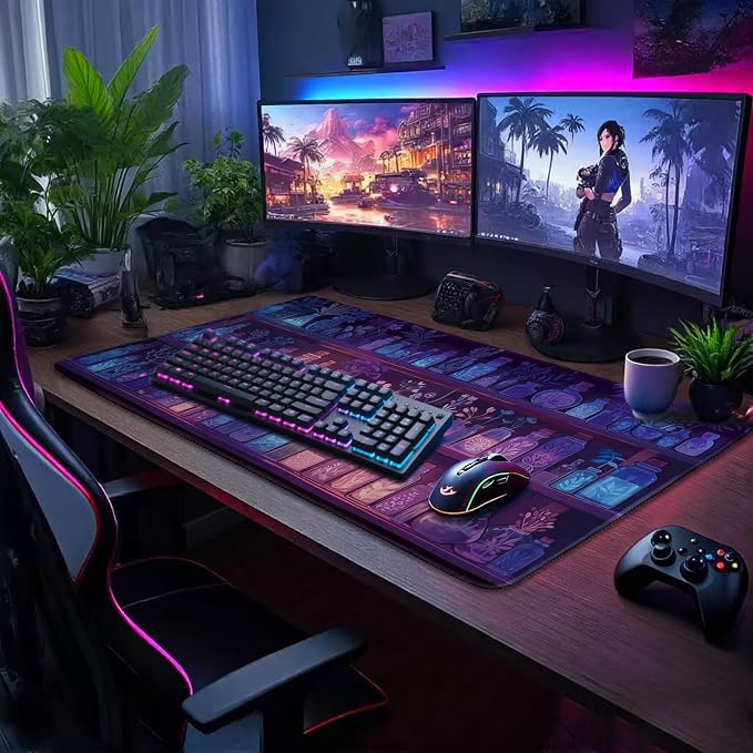Mystical Potion Bottles Gaming Mouse Pad 31.5"x15.7"｜XXL Desk Mat, Non-Slip - Image 2
