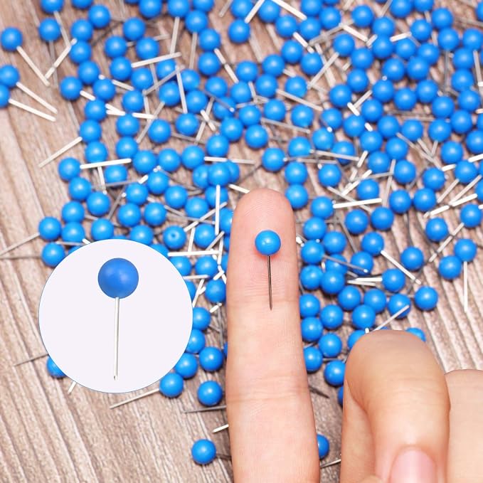 Map Tacks Push Pins Small Size 300 Packs - Image 2