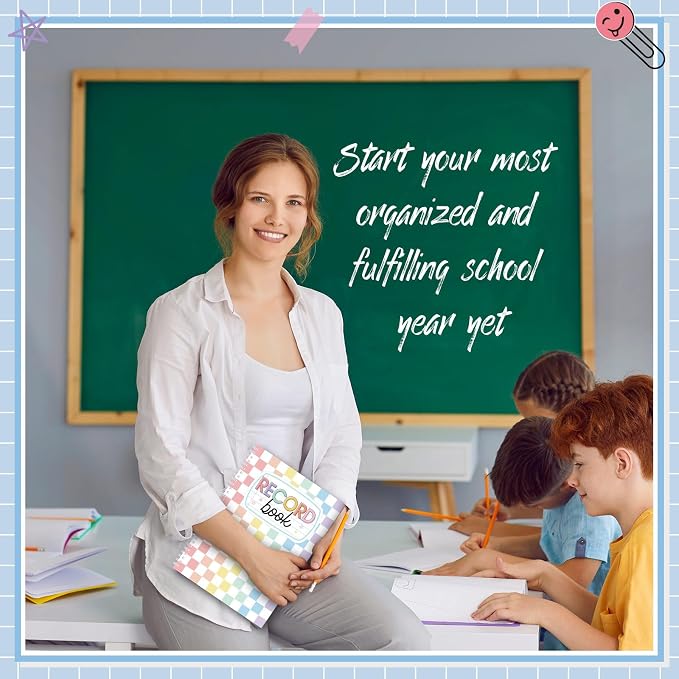 Fuyoooo Teacher Record Book 2026-2027 Teacher Grade Books Spiral Bound Record - Image 6