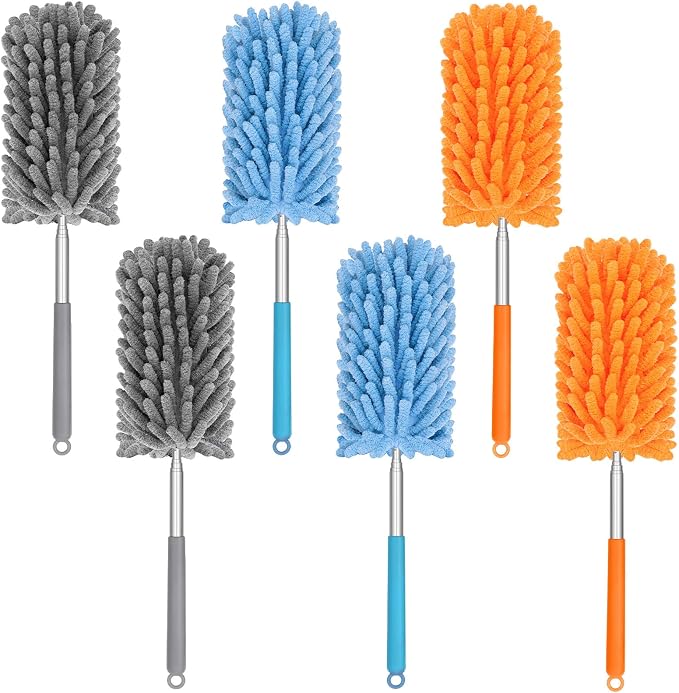 Mini Duster for Cleaning, 360° Bendable Hand Dusters by TIMIVO