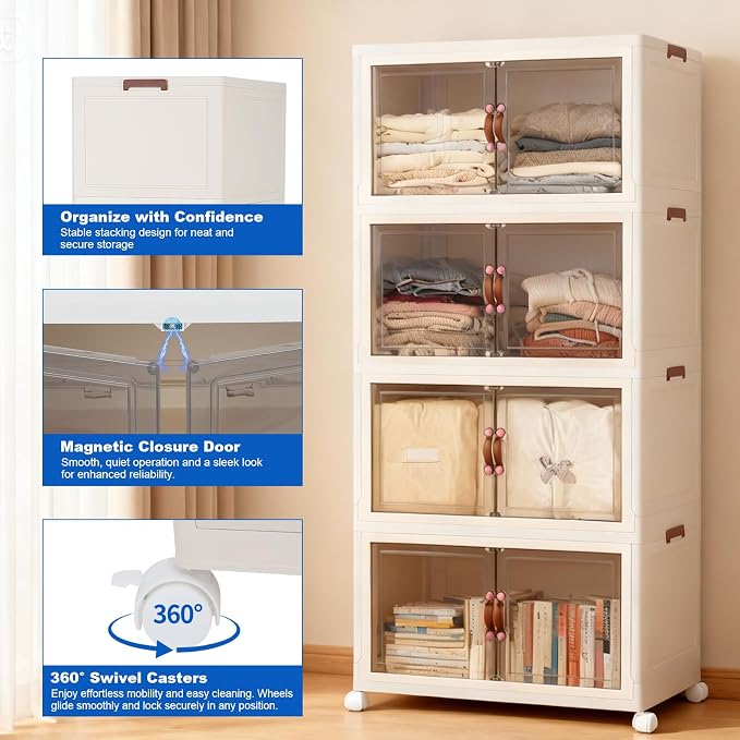 GCCSJ 480QT Stackable Storage Bins - Image 5