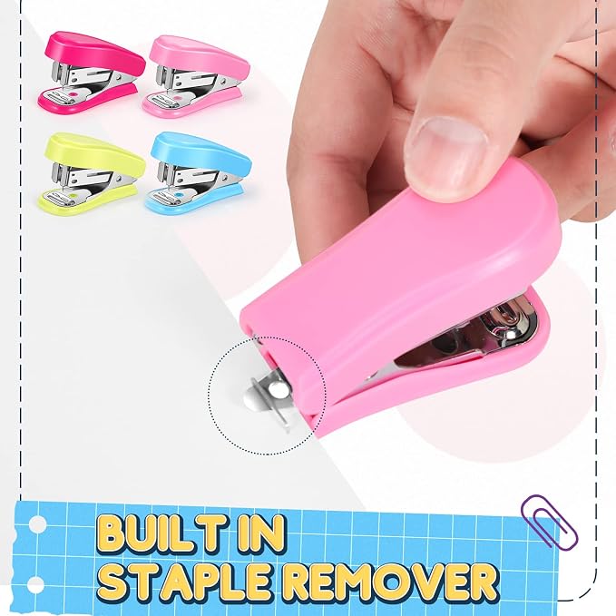 Ctosree 12 Pcs Mini Stapler Bulk - Image 4