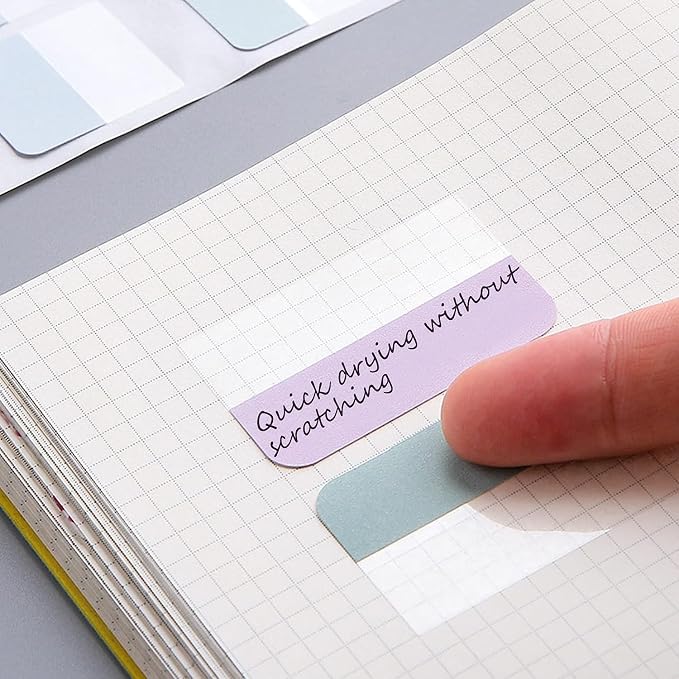 AccEncyc 960 Pcs Colored Index Tab 0.5"x1.1" Large Book Sticky Tabs - Image 5
