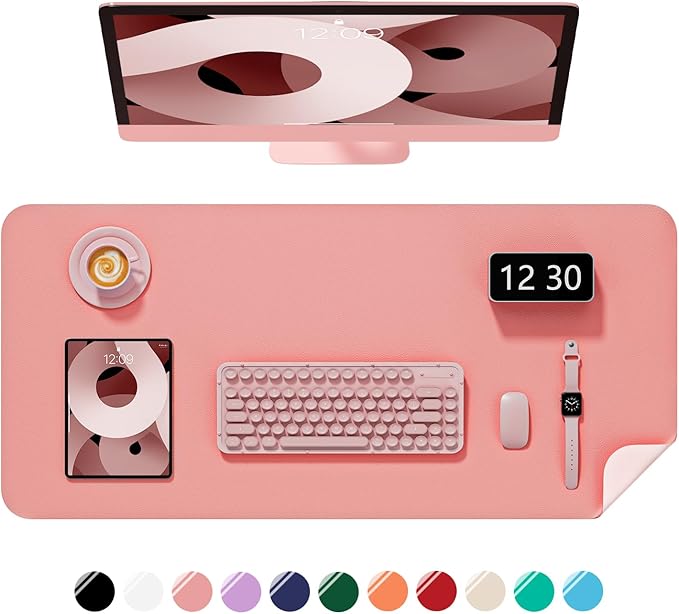 Desk Pad, Waterproof Laptop Computer Writing Mat by Niniubye