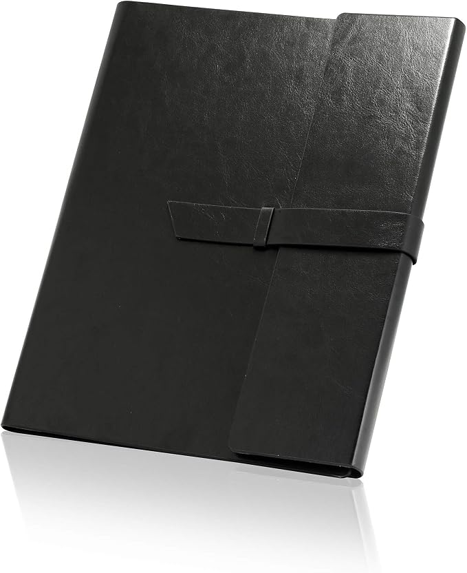 Gallaway Leather Padfolio Portfolio Folder – Slim Portfolio Folio Organizer - Image 3