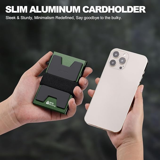 SEMORID Slim Aluminum Card Holder Wallet - Image 4