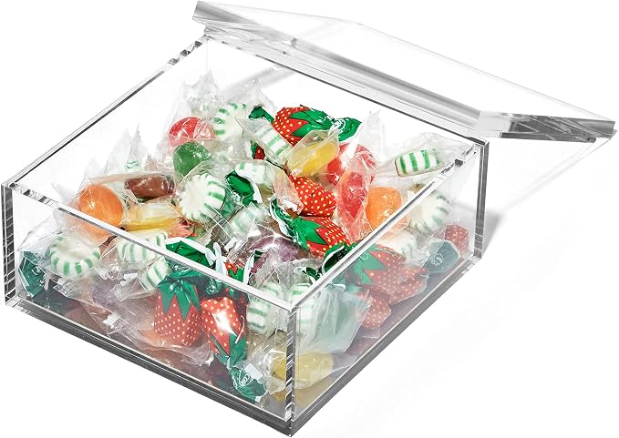 OfficeGoods Acrylic Desk Organizer w/Silver Base – Functional & Elegant Odds & - Image 7