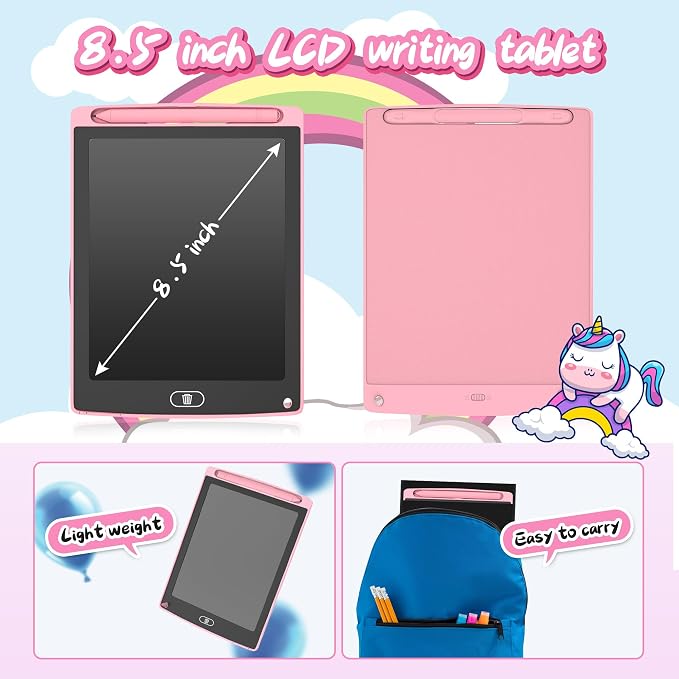 12 Pack LCD Writing Tablet for Kids, Colorful Toddler Drawing Tablet Doodle - Image 4