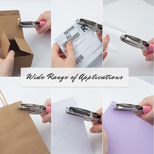 Round Shape Hole Handhold Single Paper Punch - Image 6