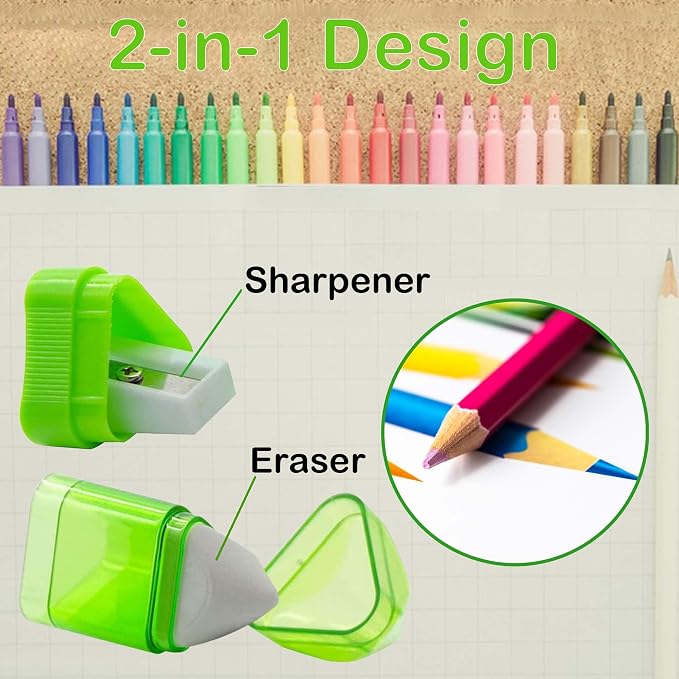 20 PCS Manual Pencil Sharpener - Image 3