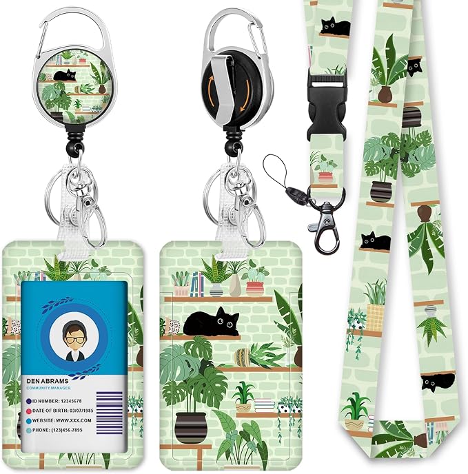 Immaturus Cute Cat Lanyard by IMMATURUS