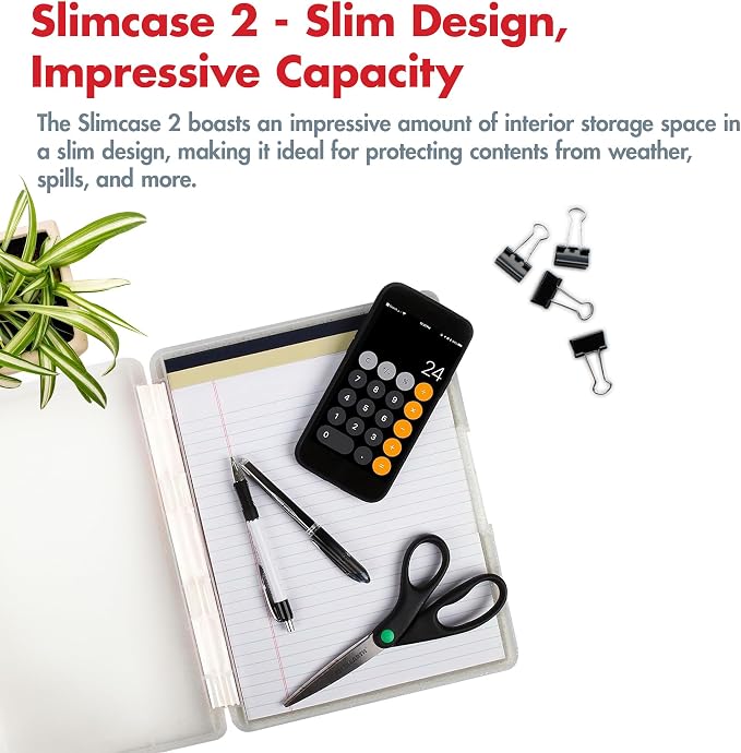 Dexas Slimcase 2 Plastic Clipboard - Image 2