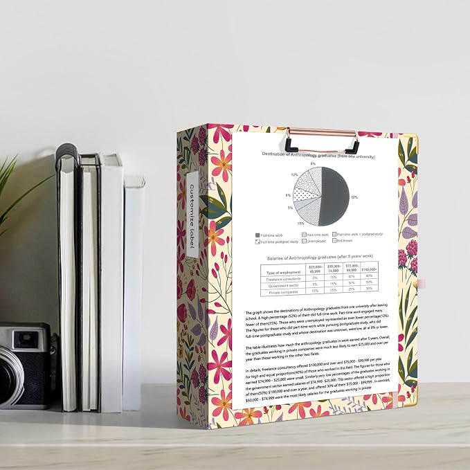Ospelelf 3 Ring Binder, 2 Inch Letter Size - Image 7