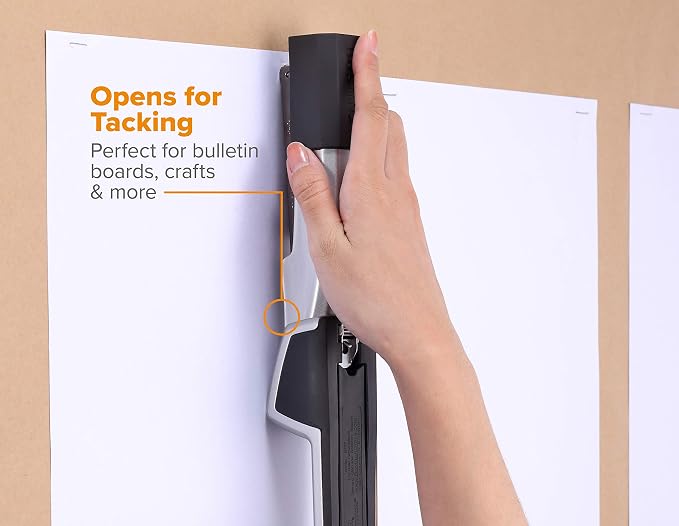 Bostitch Office Epic All Metal 3 in 1 Stapler, 25 Sheet Capacity, - Image 3