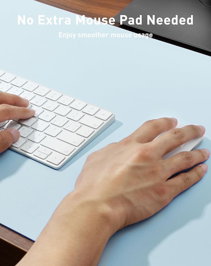 Aothia Faux Leather Desk Mat - Image 4