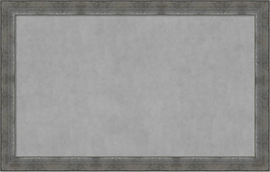 Amanti Art Silver Framed Magnetic Board 28x44 Large Vision Board by AmantiArt