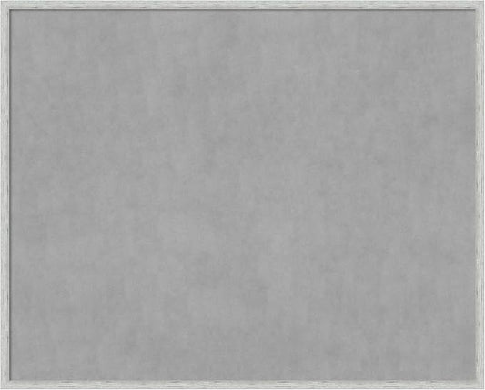 Amanti Art Silver Framed Magnetic Board 33x41 X-Large Vision Board by AmantiArt