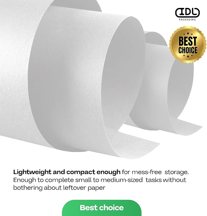 White Kraft Paper Roll 24" x 2160" - Image 7