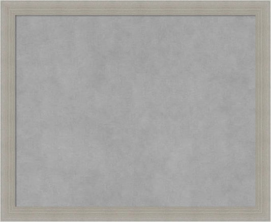 Amanti Art Grey Framed Magnetic Board 18x22 Small Vision Board by AmantiArt