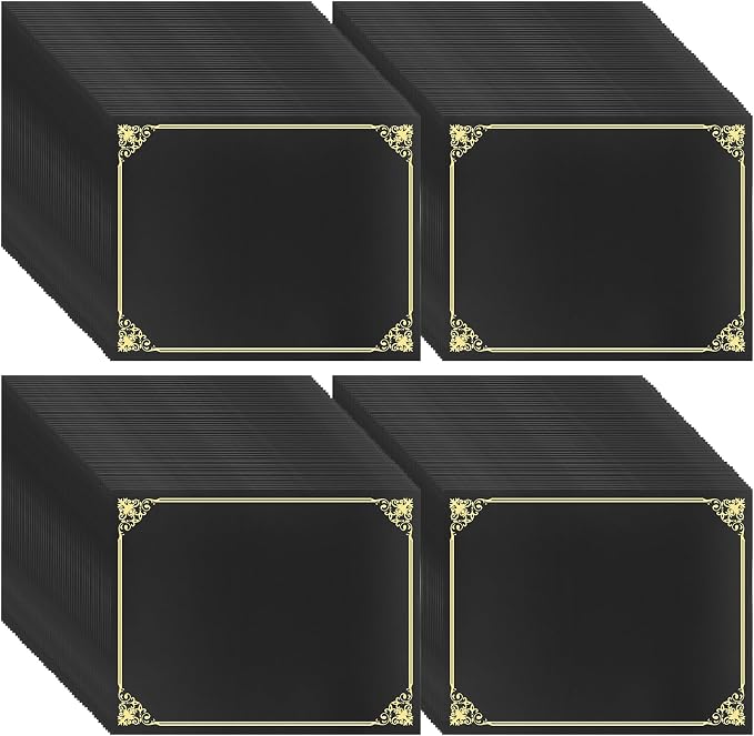 Oleitodh 150 Pcs Certificate Holders Bulk, Document Covers - Image 9